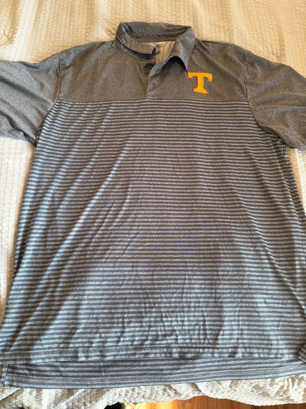Champion Tennessee Volunteers Authentic Athleticwear Stripe Performance Polo - 2